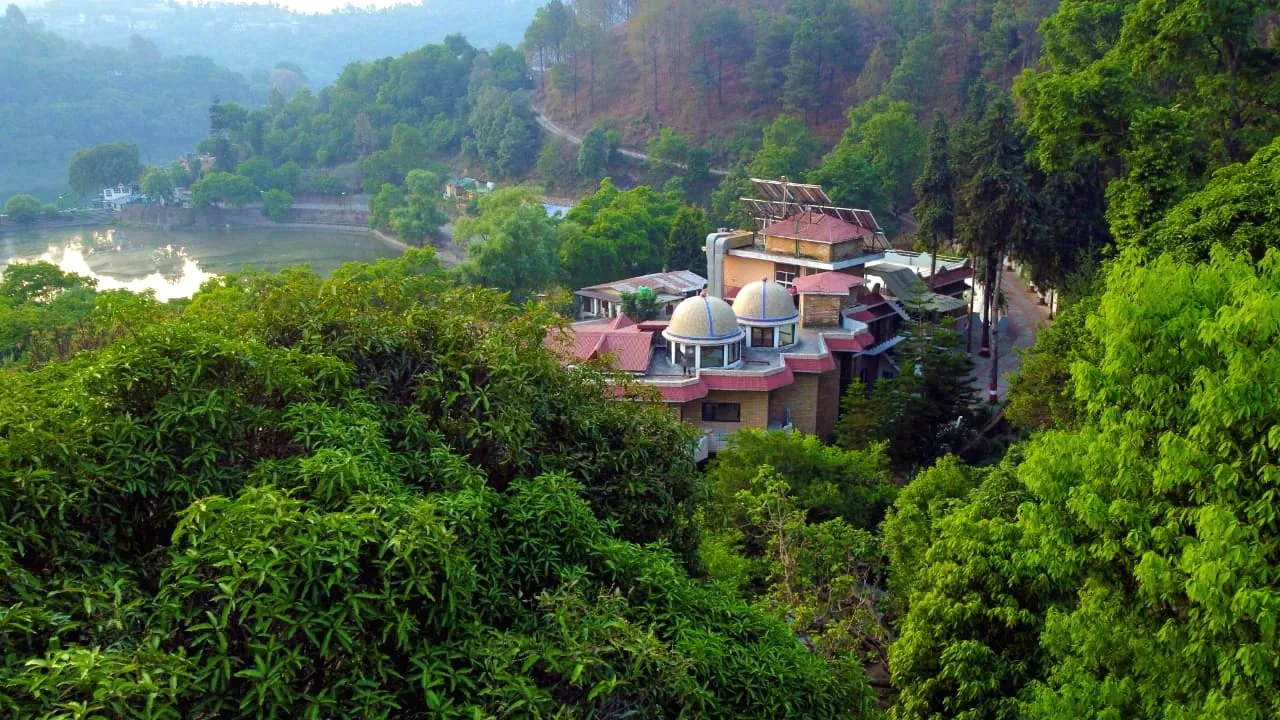 Stunning rooftop view at Vaapi Comfort Inn